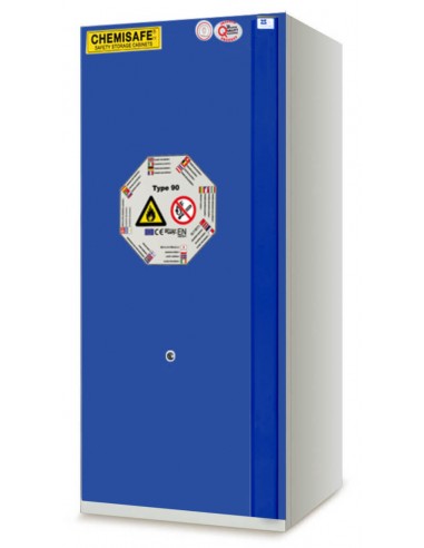 Grande armadio di sicurezza per batterie al litio ad una porta LITHIUMSAFE CHEMISAFE