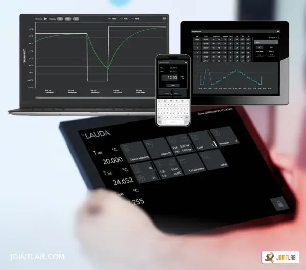 Devices with laboratory instrument control software.