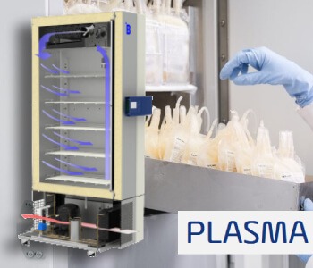 B Medical Systems plasma freezers